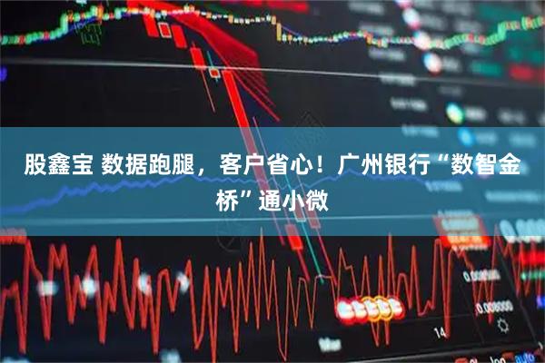 股鑫宝 数据跑腿,客户省心!广州银行“数智金桥”通小微